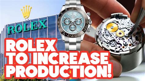 rolex increase production|where are rolex watches manufactured.